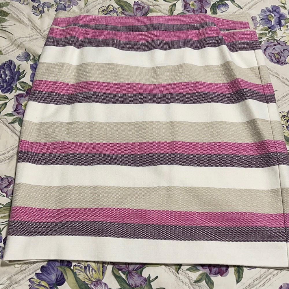 Ann Taylor Factory Stripped Skirt